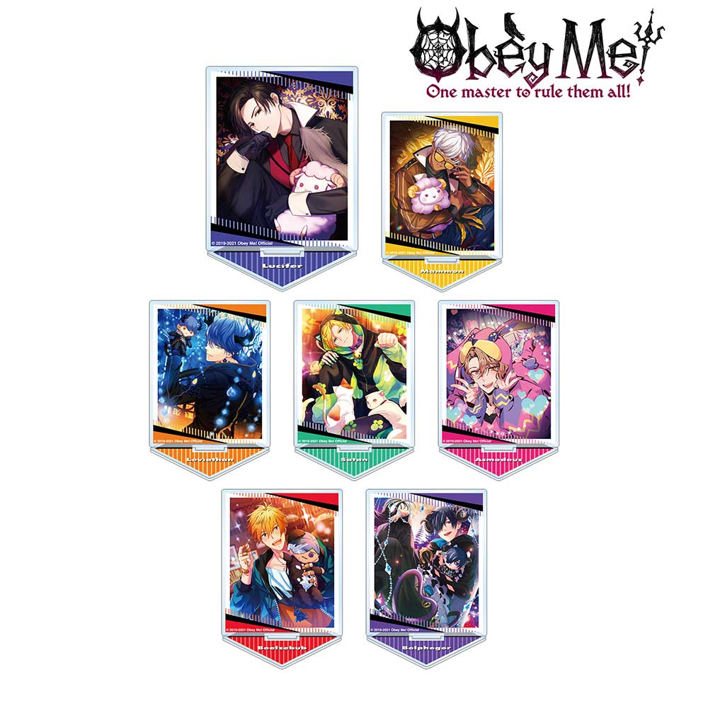 Obey Me! Trading Acrylic Stand