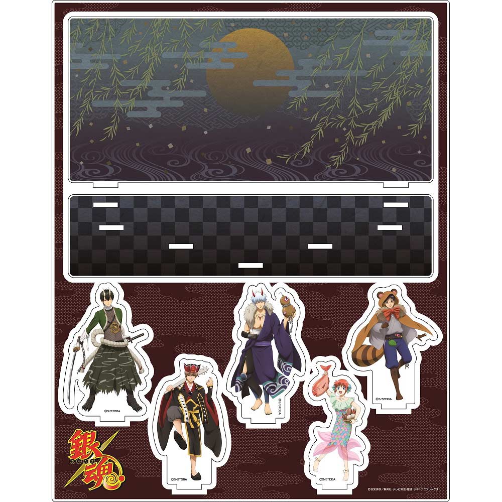 (PO) Gintama Original Illustration Acrylic Diorama Hyakki Yakou Ver.