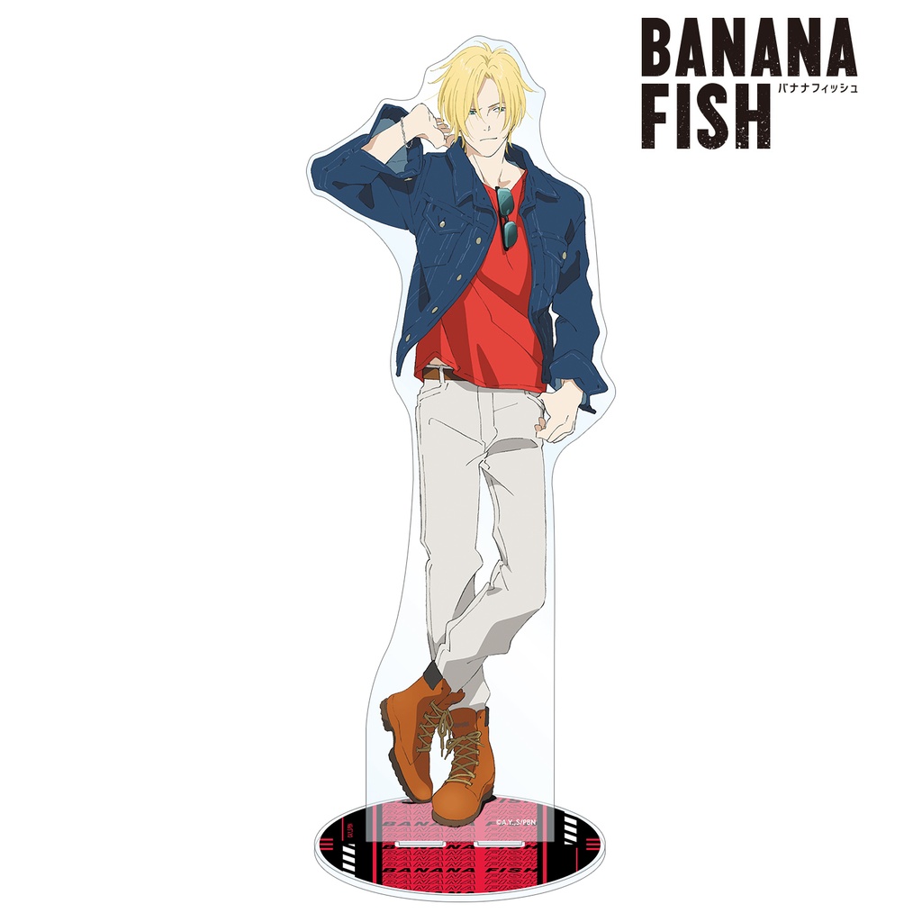 Banana Fish Original Illustration Ash Lynx Denim Ver. 1/7 Scale Big Acrylic Stand