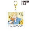 Banana Fish Original Illustration Ash Lynx Birthday Ver. Polaroid Type Big Acrylic Key Chain