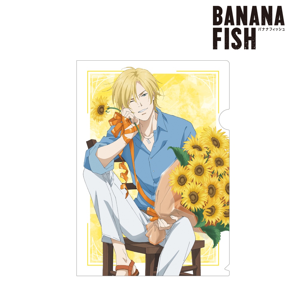 Banana Fish Original Illustration Ash Lynx Birthday Ver. Clear File