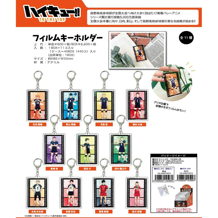 (PO) Haikyu!! To The Top Film Key Chain [BOX]