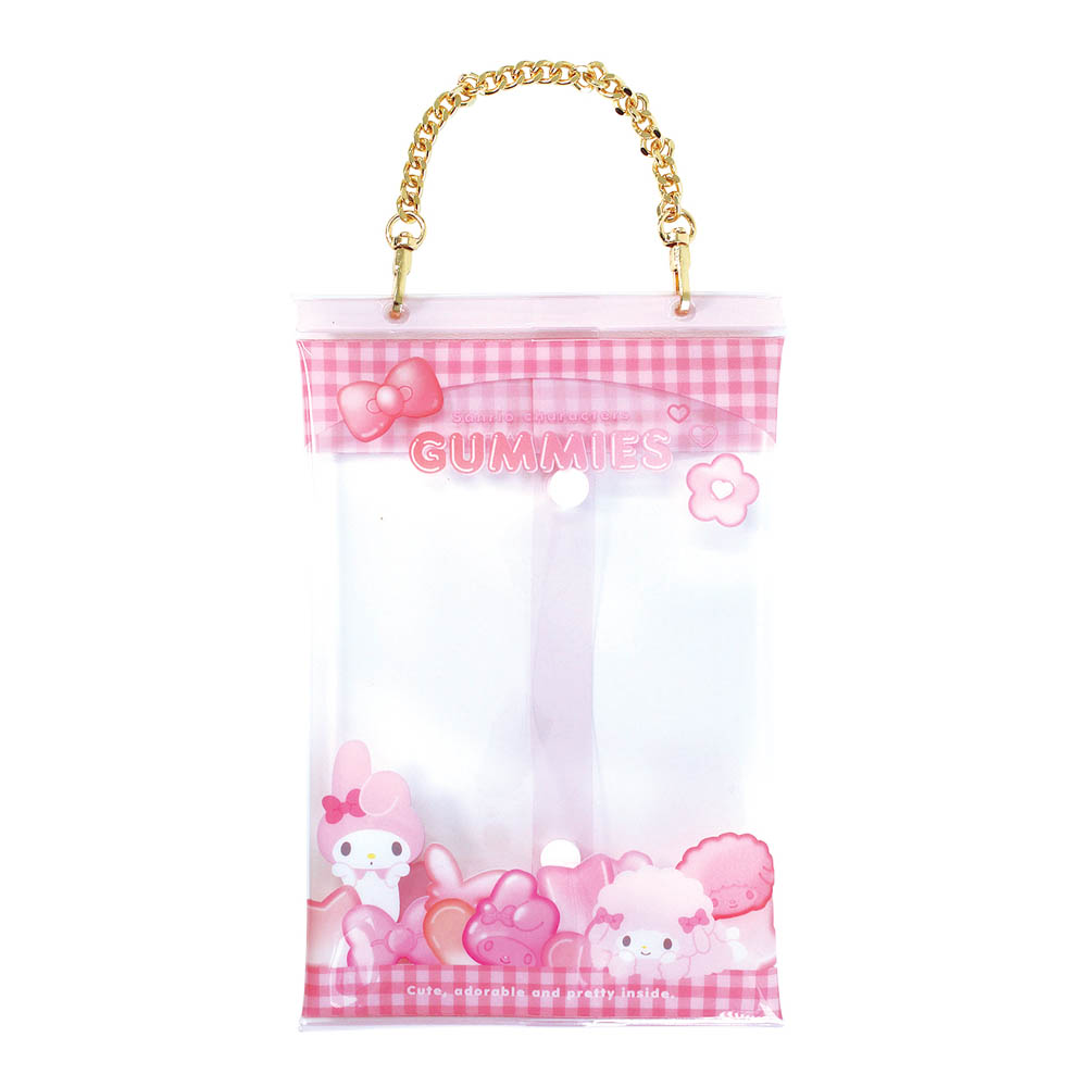 (PO) Sanrio Characters Package Style Odekake Pouch Red Pink
