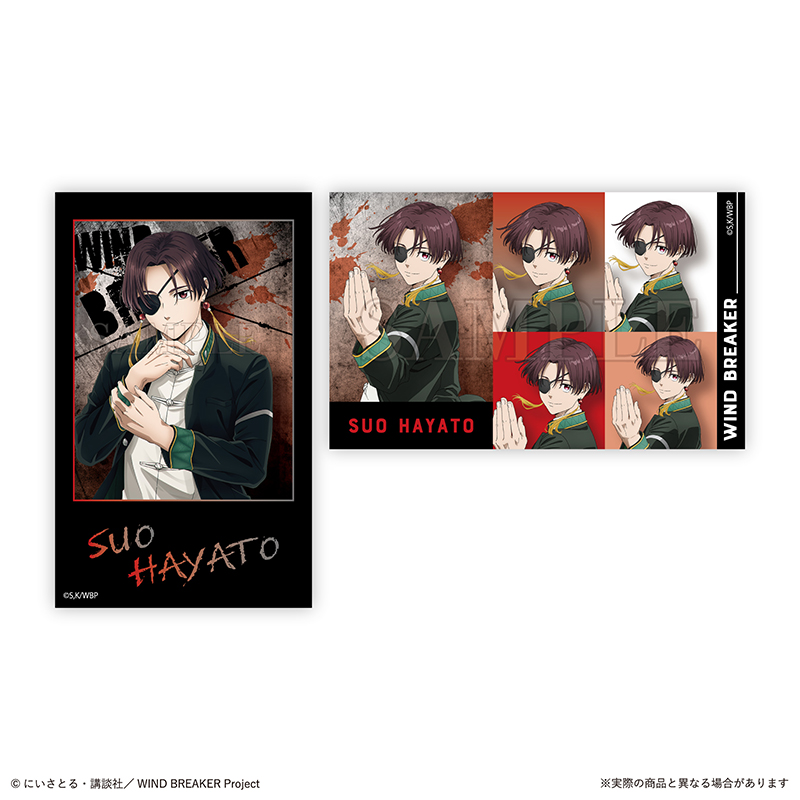 (PO) Wind Breaker Smaroid (Instax Style Bromide) Suo Hayato