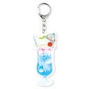 (PO) Sanrio Characters Acrylic Key Chain Emotional Sky Drink Hangyodon