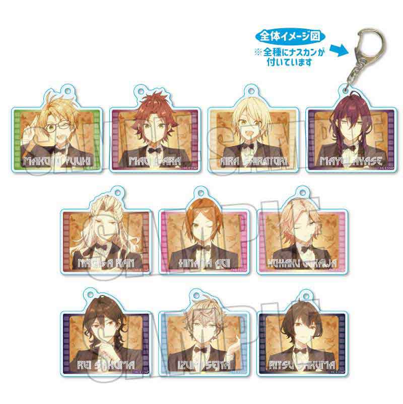 (PO) Trading Sepiatic Key Chain Ensemble Stars!! Road to Show!! [BOX]