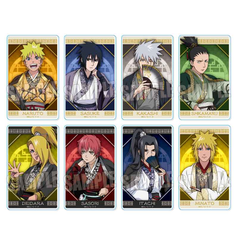 (PO) Trading Acrylic Card NARUTO -Shippuden- Throne Ver. [BOX]