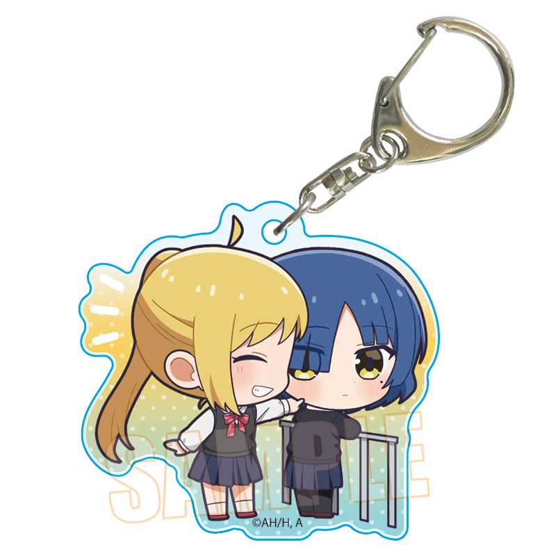 (PO) Petit Memo! Acrylic Key Chain Bocchi the Rock! Gotoh Ijichi Nijika & Yamada Ryo