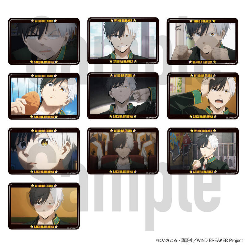 (PO) Wind Breaker Trading Best Shot Can Badge Collection Sakura Ver. [BOX]