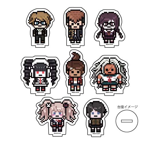 Acrylic Petit Stand Danganronpa 1-2 Reload 02 Dot Art [BOX]