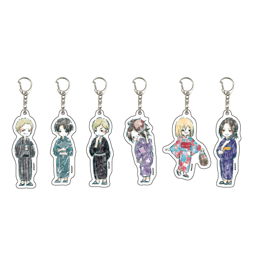 Attack on Titan Acrylic Key Chain 06 Yukata Ver. (Graff Art Design) [BOX]