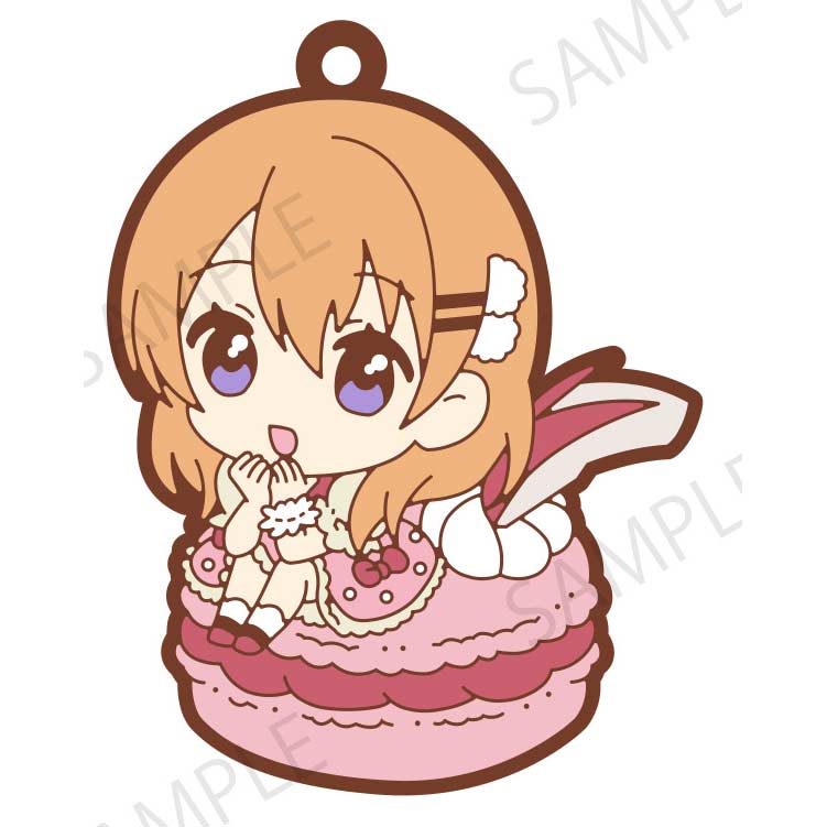 (PO) Is the Order a Rabbit? Rubber Strap Macaron Ver. Cocoa
