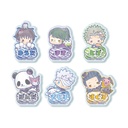 (PO) Name Plate Badge Jujutsu Kaisen 0: The Movie x Sanrio Characters 01 Collaboration Illustration [BOX]