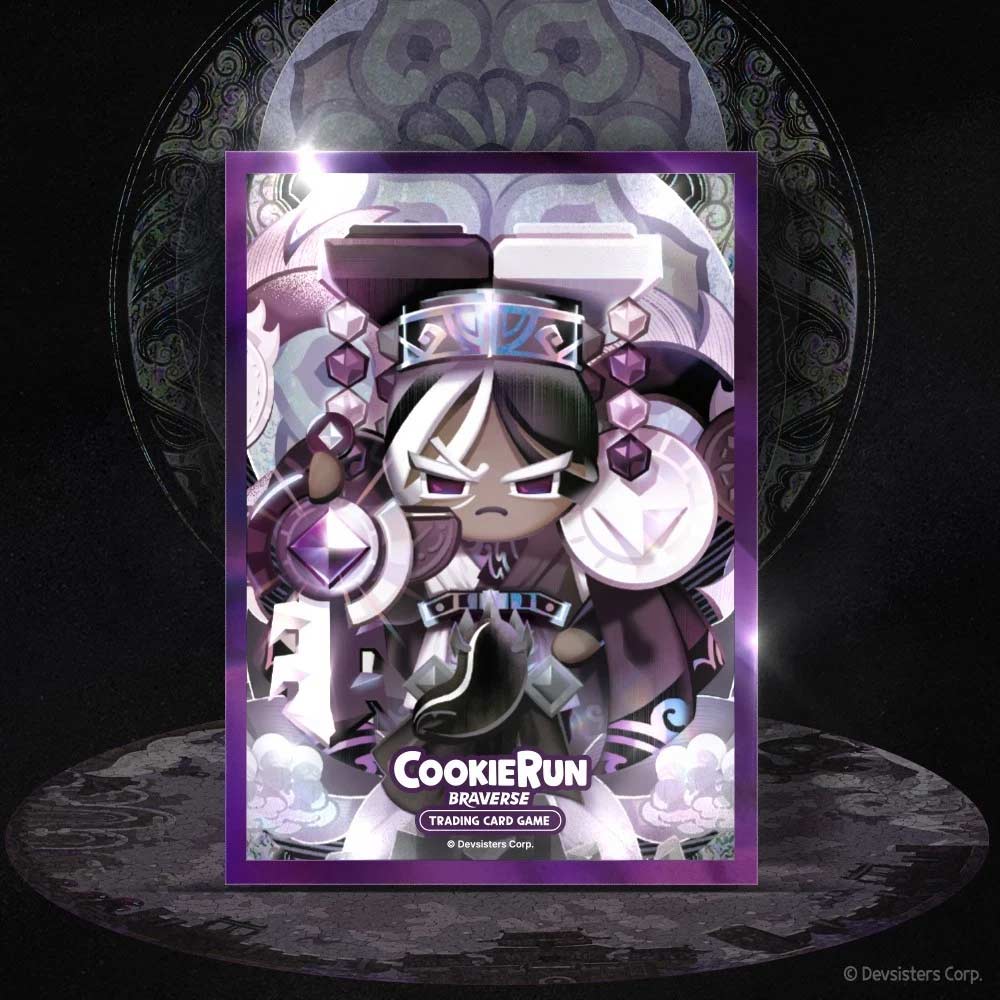 CookieRun Official Card Sleeves [Awakened Dark Cacao Cookie] | La Tendo