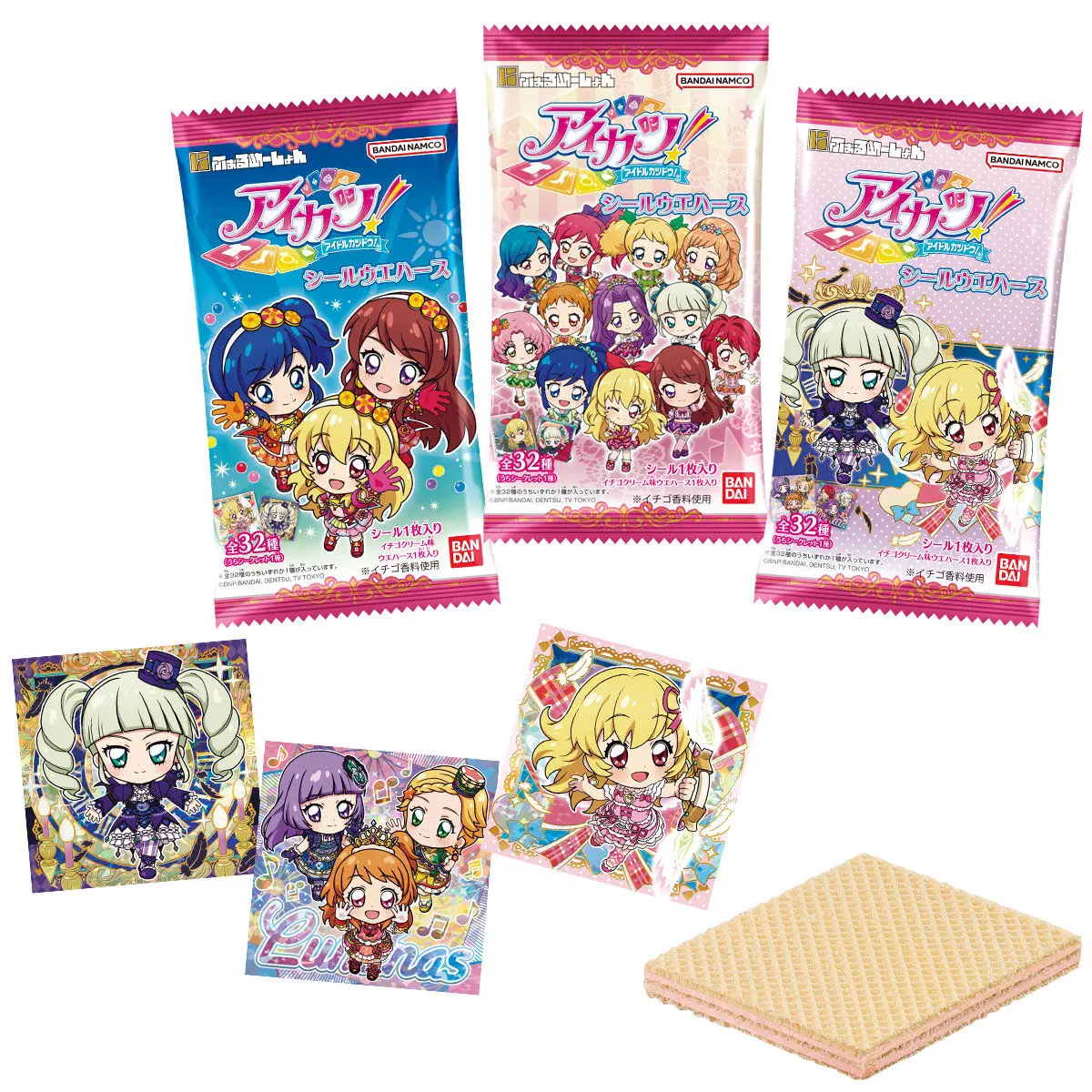 Aikatsu! Deformer Sticker Wafer [BOX]