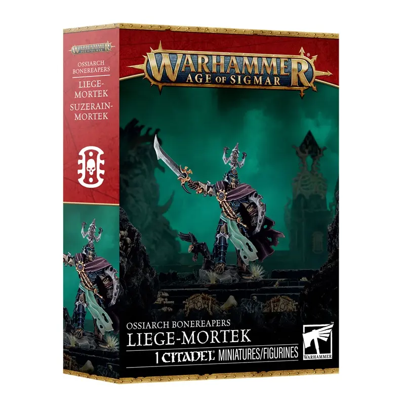 Warhammer Age of Sigmar: Ossiarch Bonereapers - Liege-Mortek